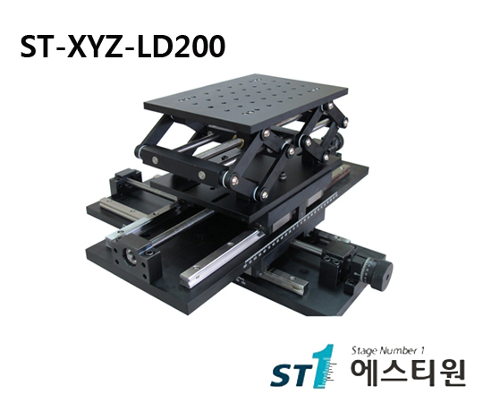 [ST-XYZ-LD200] XYZ Long Drive Manual Stage