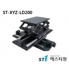[ST-XYZ-LD200] XYZ Long Drive Manual Stage