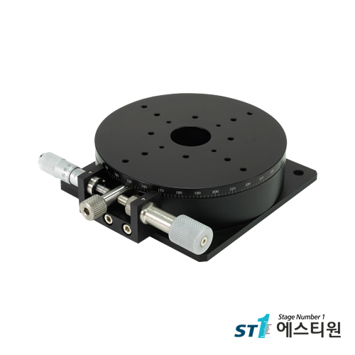 정밀 수동 회전스테이지 R-100L,R-100R,R-120L,R-120R,R-150L,R-150R