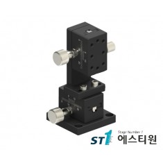 [SLWE2542] 알루미늄 랙피니언 XZ축 수직타입 (Vertical Type) 도브테일 스테이지 25X42