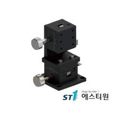 [SLWE4040] 알루미늄 랙피니언 XZ축 수직타입 (Vertical Type) 도브테일 스테이지 40X40