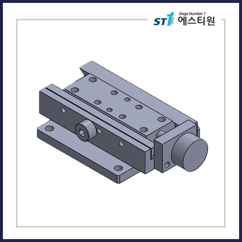 정밀 수동 도브테일 X스테이지 18x60 [SDX-3893S]