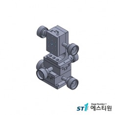 정밀 수동 도브테일 XYZ스테이지 40x60 [SDXYZ-60W]