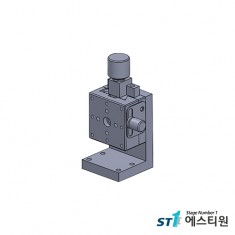 정밀 수동 도브테일 Z스테이지 25x25 [SDZ-2525S]