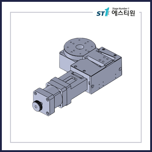 정밀 자동 로터리 모터라이즈 회전스테이지 [SMR-610-X]