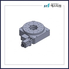 정밀 자동 로터리 모터라이즈 회전스테이지 [SMR-200-X]