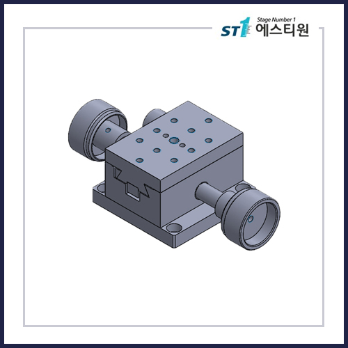정밀 수동 도브테일 X스테이지 60x60 [SDX-60W]