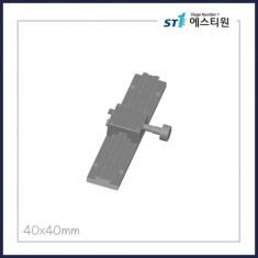 정밀 수동 랙피니언 X스테이지 [SMSWX40-L]