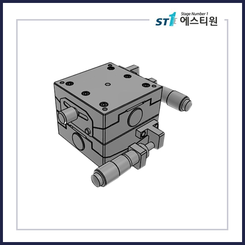 수동 틸트 고니어 스테이지 [TFY60-50-R]