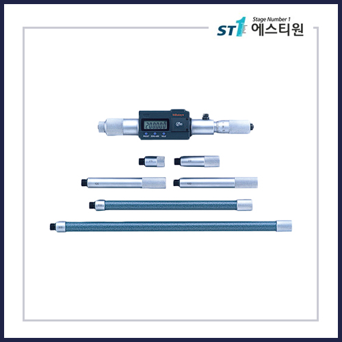 튜브형 내측 마이크로미터 137, 337 시리즈 - 연장 로드 타입