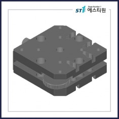 정밀 수동 틸팅 XY스테이지 40x40 [STXY-4040]