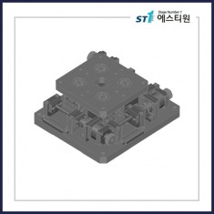 정밀 자동 UVW 모터라이즈 스테이지 120x120 [SMA-120-X]