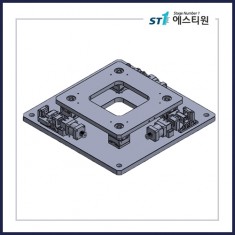 정밀 자동 UVW 모터라이즈 스테이지 300x300 [SMA-300-X]
