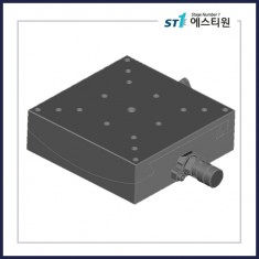 정밀 수동 틸트 고니어 X스테이지 100x100 [STX-100-105]