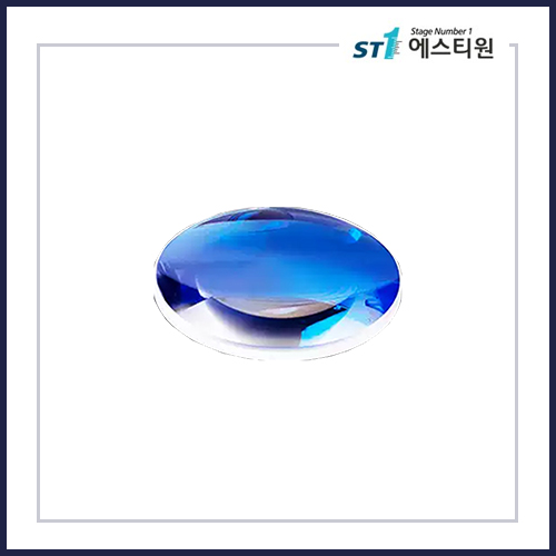 실험 연구용 중형 평면 볼록 렌즈 모음 [SGLH11 / 무코팅 / 직경 25mm]