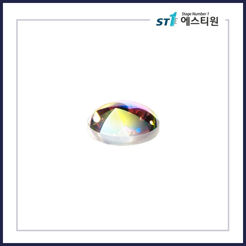 실험 연구용 중형 평면 볼록 렌즈 모음 [SGLA11 / 무코팅 / 직경 25.4mm (구면 볼록 렌즈)]