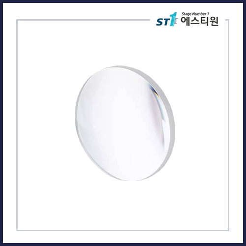 가시광선 반사방지 A코팅 평면 볼록 렌즈 [SGLA11 / 직경 20mm / 파장 350-700nm]