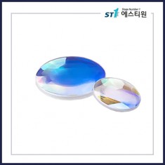 빛을 모으는 양면 볼록 렌즈 (B코팅) - [SGLA12 / 직경 20•25.4mm / 파장 650~1100nm]