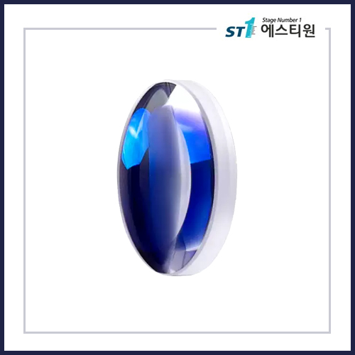 석영 • 양면 볼록 렌즈 • 근적외선 NIR 코팅 - [SGLH12 / 직경 4-16mm / 파장 650~1100nm]