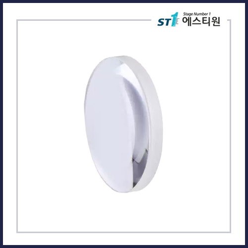 석영 (자외선 겸용) • 양면 볼록 렌즈 [SGLH22 / 직경 50.8mm / 무코팅]