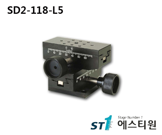 정밀 수동 도브테일 XY스테이지 40x140 [SD2-118-L5]