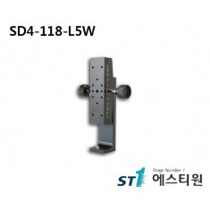 정밀 수동 도브테일 Z스테이지 40x140 [SD4-118-L5W]